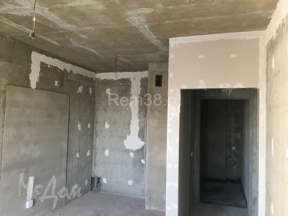 Черновая отделка квартиры Иркутск