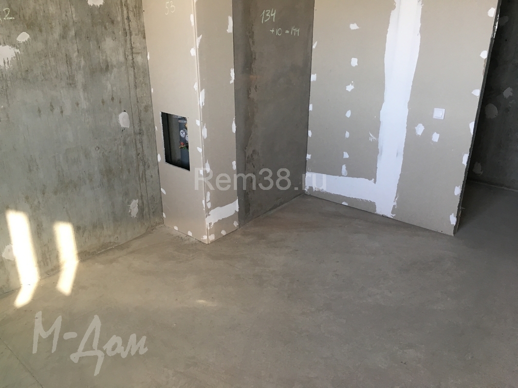 Черновая отделка квартиры Иркутск