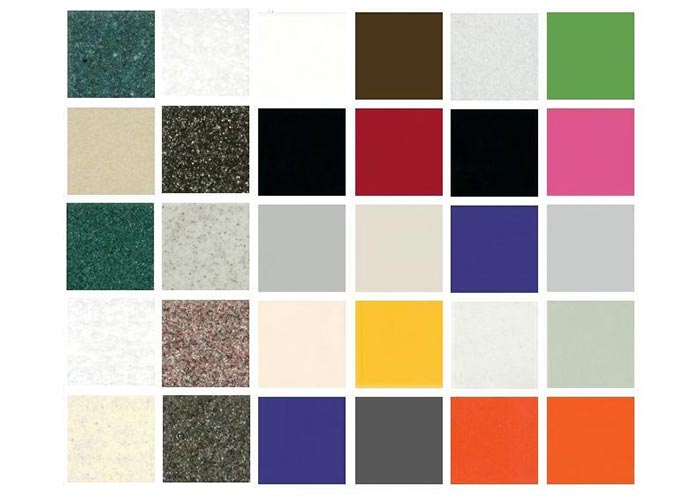 Цветовая гамма искусственного камня