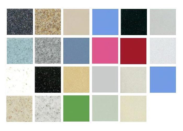 Цветовая гамма искусственного камня