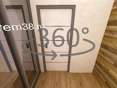 Панорама прихожей 360º