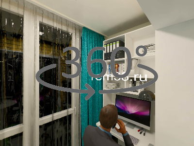 Панорама балкона 360º