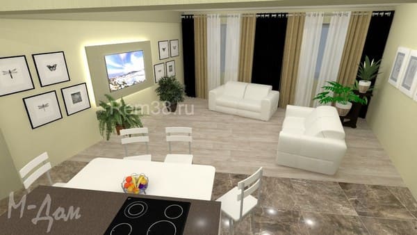 Дизайн интерьеров Иркутск.