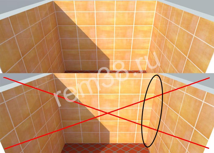 Правила укладки плитки