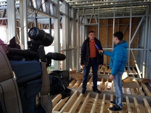 Съёмки Канала РОССИЯ о компании М-Дом