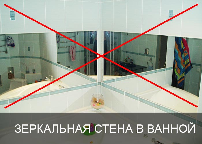 Зеркало для ванной комнаты с подсветкой